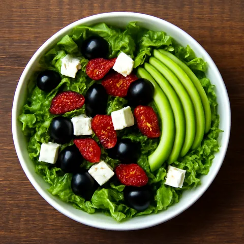Vegetarisk Sallad